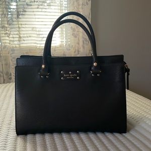 Kate Spade New York black medium satchel